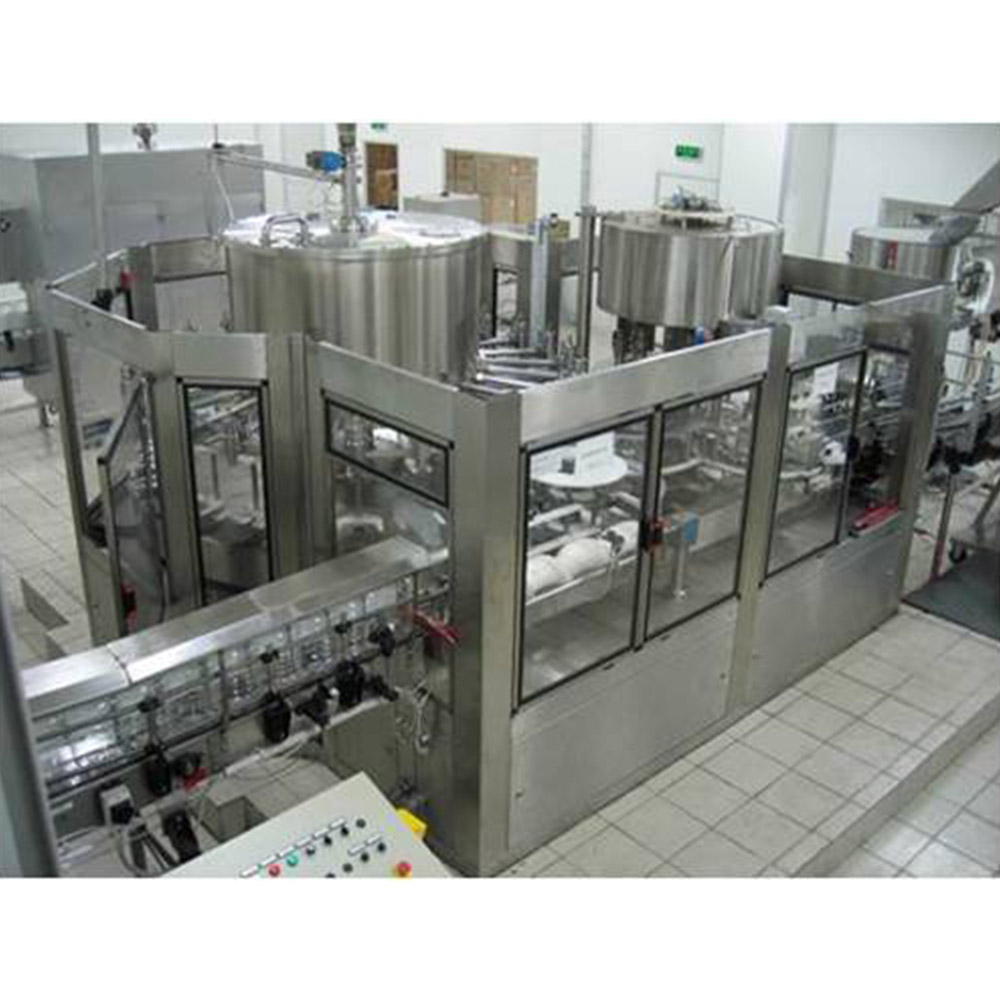 liquid filling and packaging line