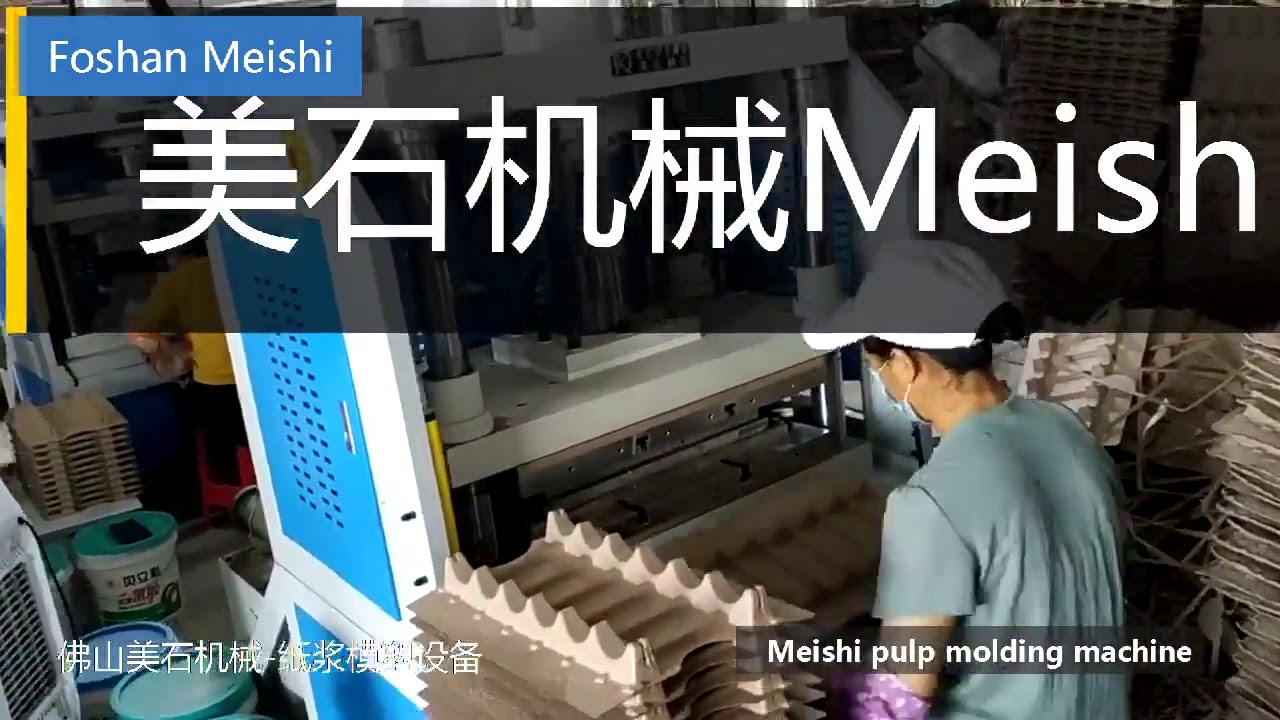 Foshan Meishi pulp molding hot press machine