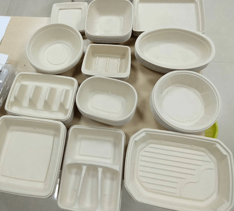 molded fiber disposable products