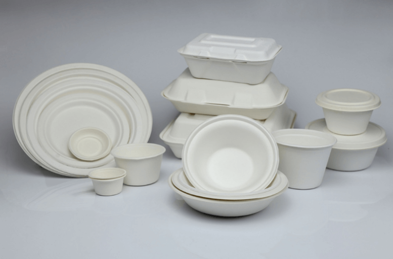 Eco-Friendly Molded Fiber Product: Pulp Tableware