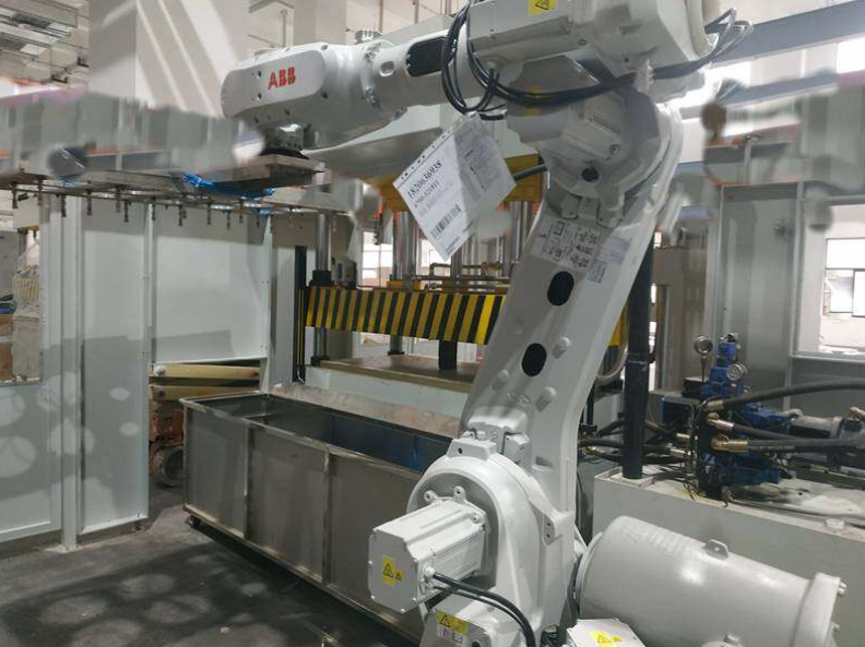 pulp mould tableware production line robot transfer product