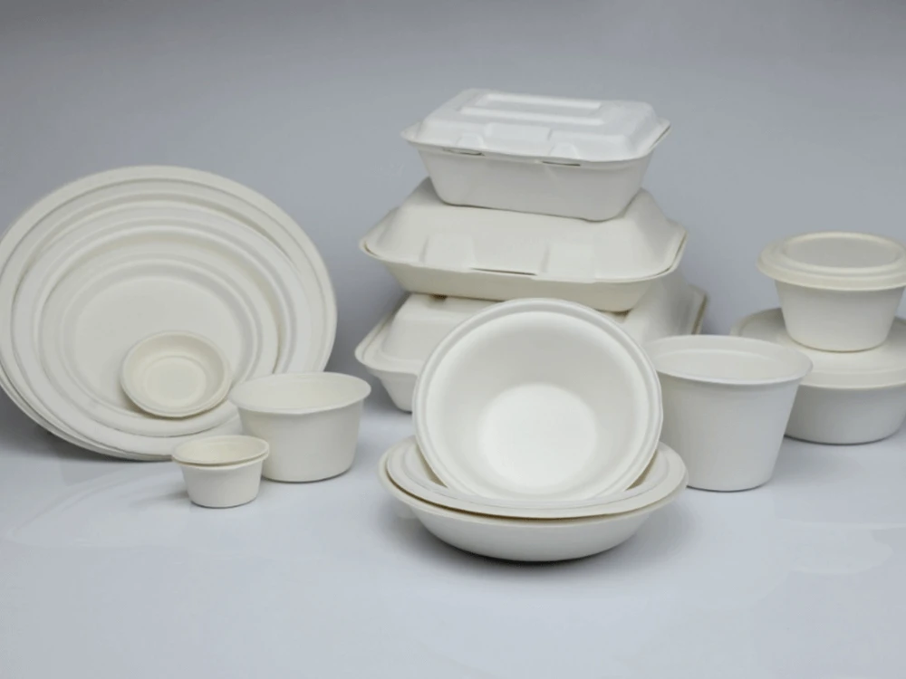 Pulp tableware